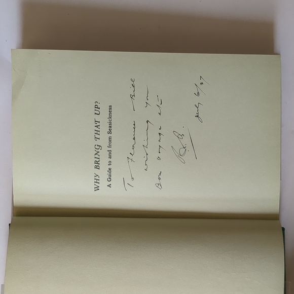 Why Bring That Up? A Guide To and From Seasickness - 1936 - Picture 15 of 16